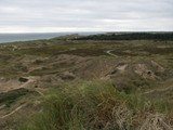 Ausblick von einer "Aussichtsdüne" zurück,  kurz vorm Zeltplatz