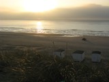 die ersten typischen Strandhäuschen von Loekken