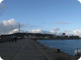 letzter Blick auf die Insel vorm Einsteigen aufs Schiff